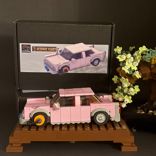 HS - Car from Springfield - pink