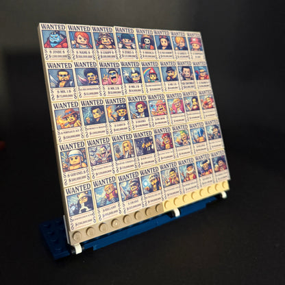Wanted Poster Set – Piraten Edition 40 x (2×3 Tiles)
