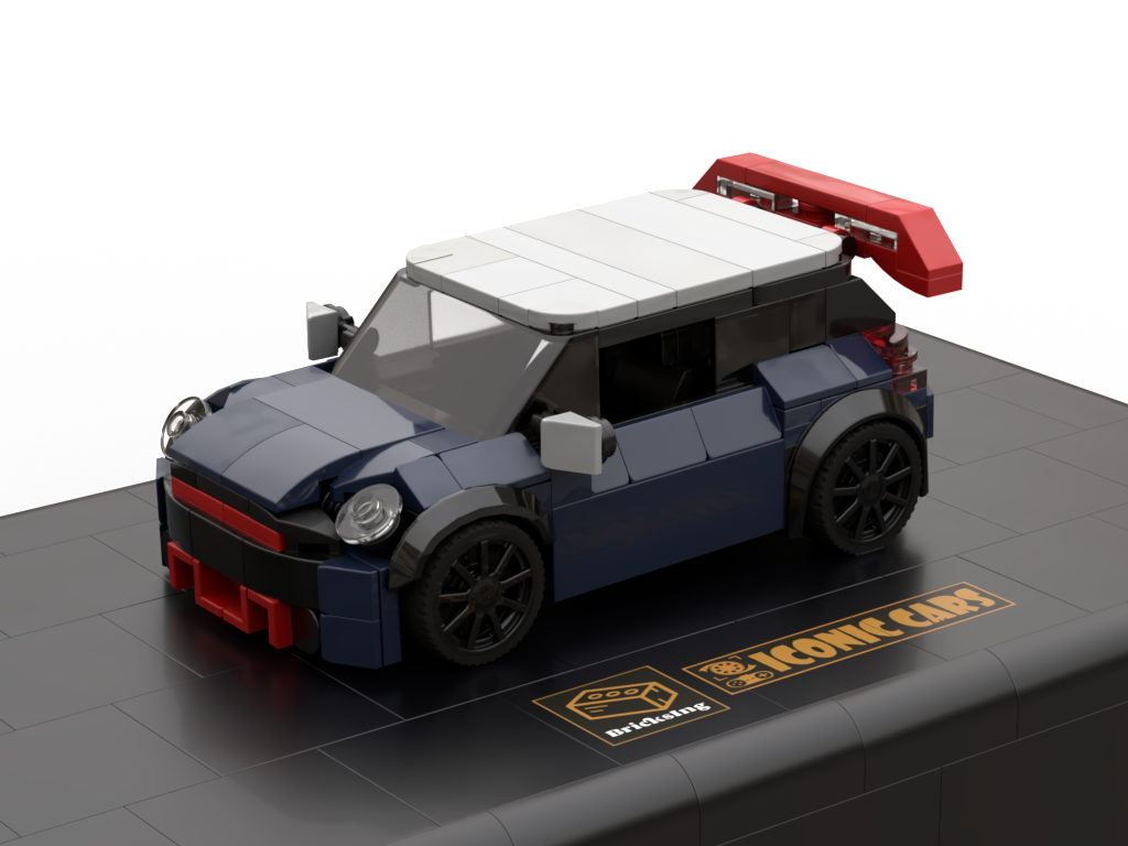 Mini Car - dark blue / grey