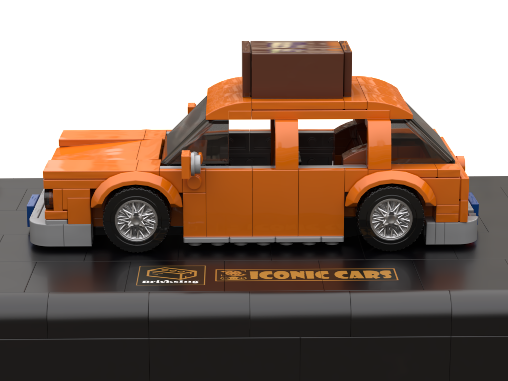 Inspired by Simpsons March's Car - orange