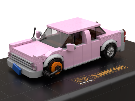 Homer Car from Springfield - pink