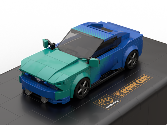 F-Mustang - blue turquoise