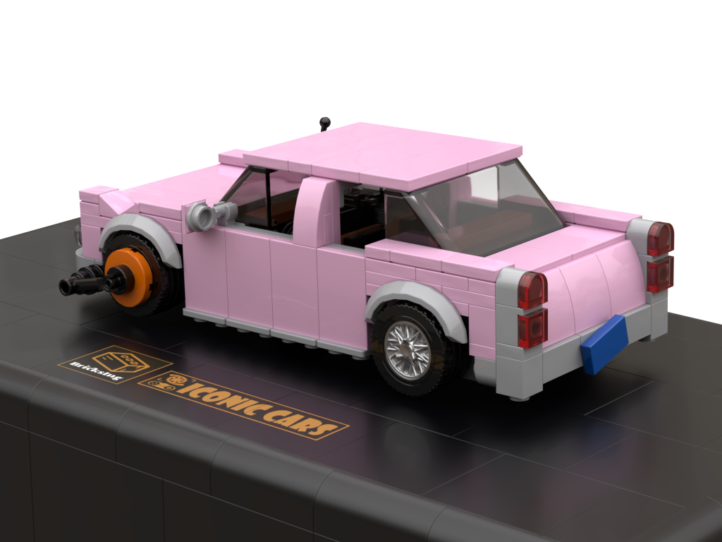 Homer Car from Springfield - pink